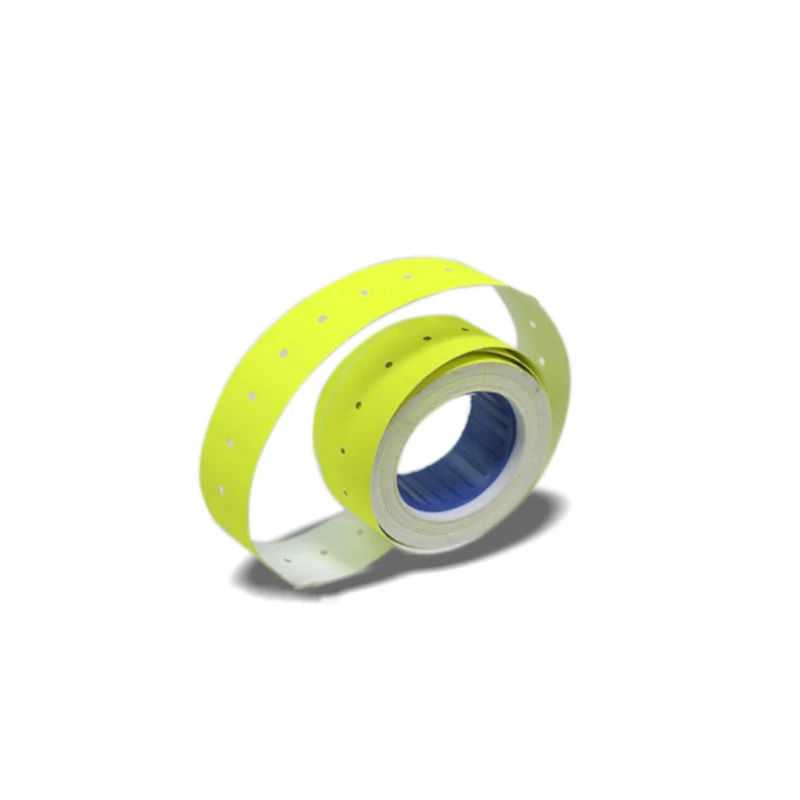 Einzelhandel 1 Rolle 500 Stück weißes selbstklebendes Preisschildpapier Preisschild Mark Aufkleber für MX-5500 Preisschildpistole Etikettierer