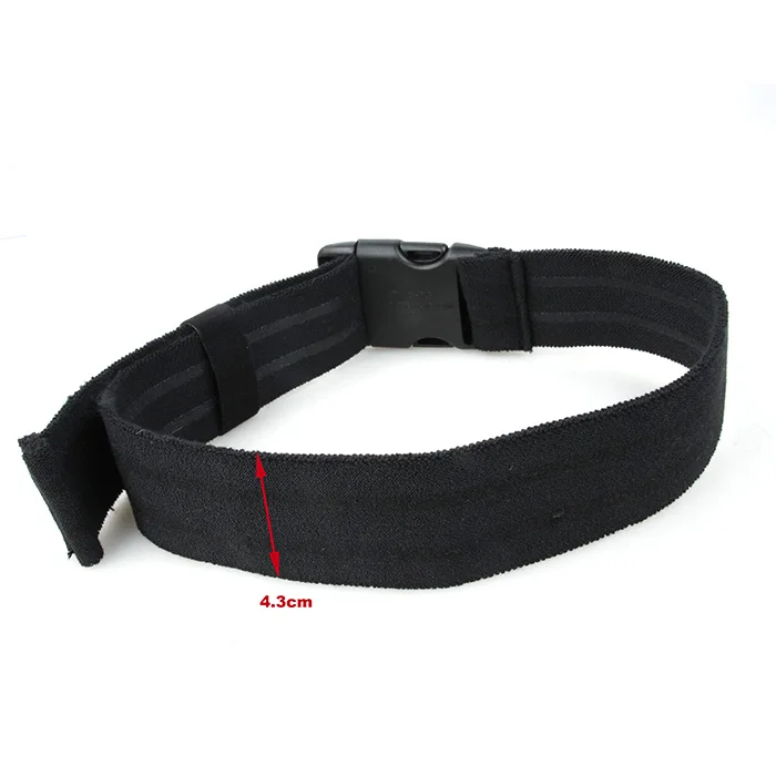 TMC Thigh Strap Elastic Band Strap for Thigh Holster Leg Hanger Military Tactical Hunting Molle Belt TMC2955 Black