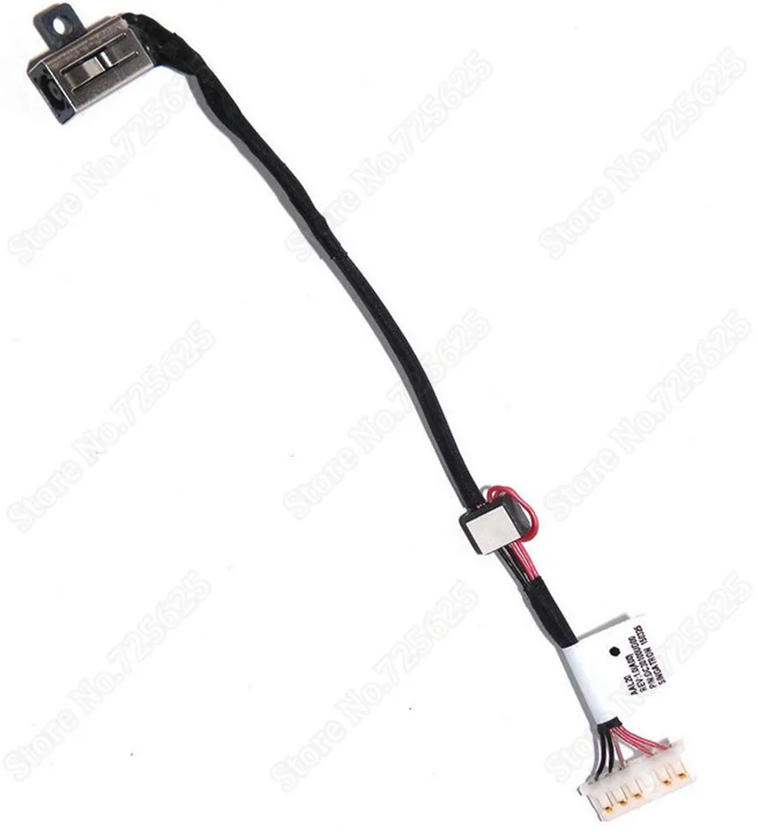 

x5 DC Power Jack with Wire Harness for Dell Inspiron 15-5555 15-5552 Laptop Power Jack Socket Port