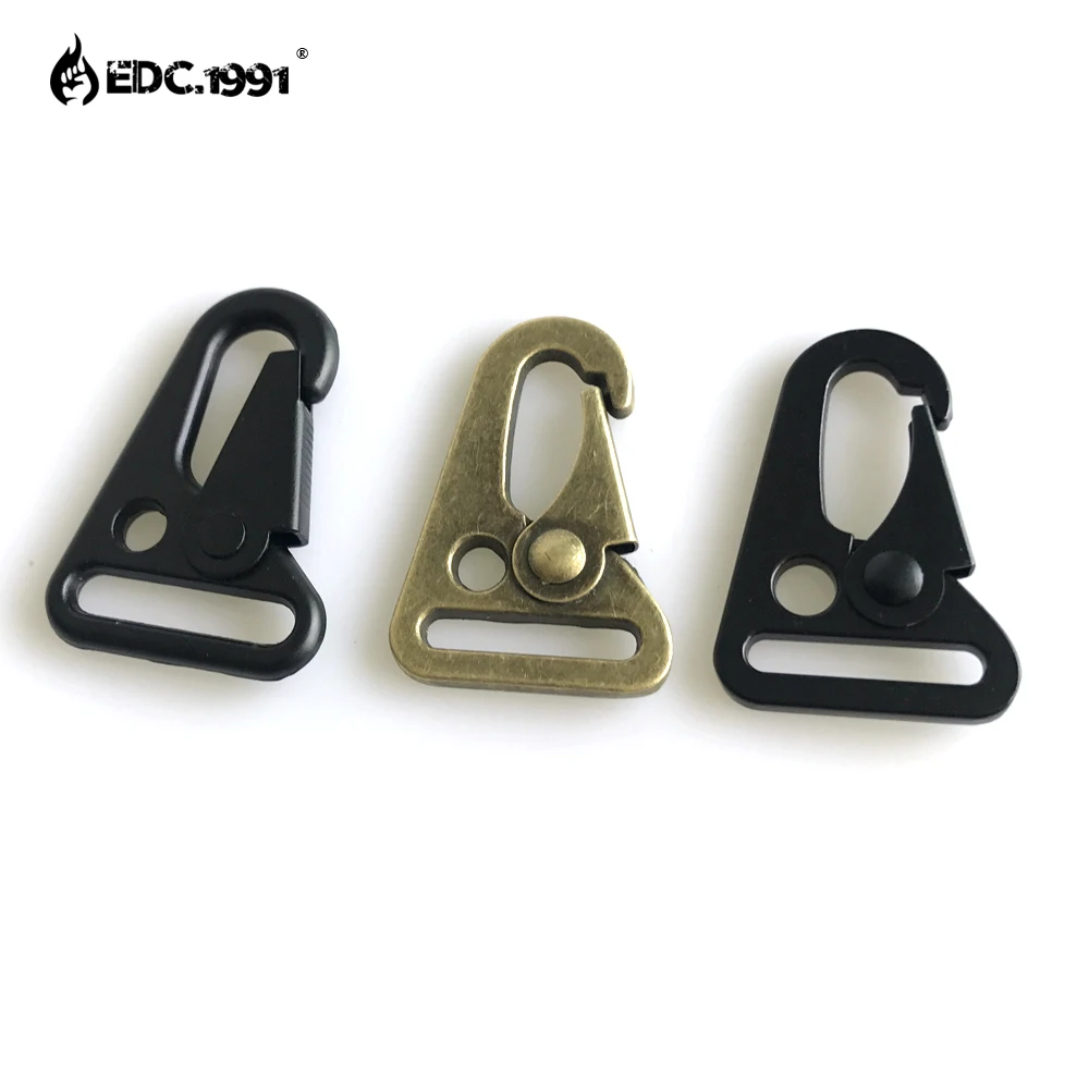 Hiking Backpack Clasp Olecranon Molle Hooks Camping Survival Gear EDC Tactical Carabiner Military Keychain with Outdoor Tool