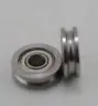 

(10)4x13x4mm 604UU 4mm U Groove Sealed Guide Pulley Rail Ball Bearing 4*13*4