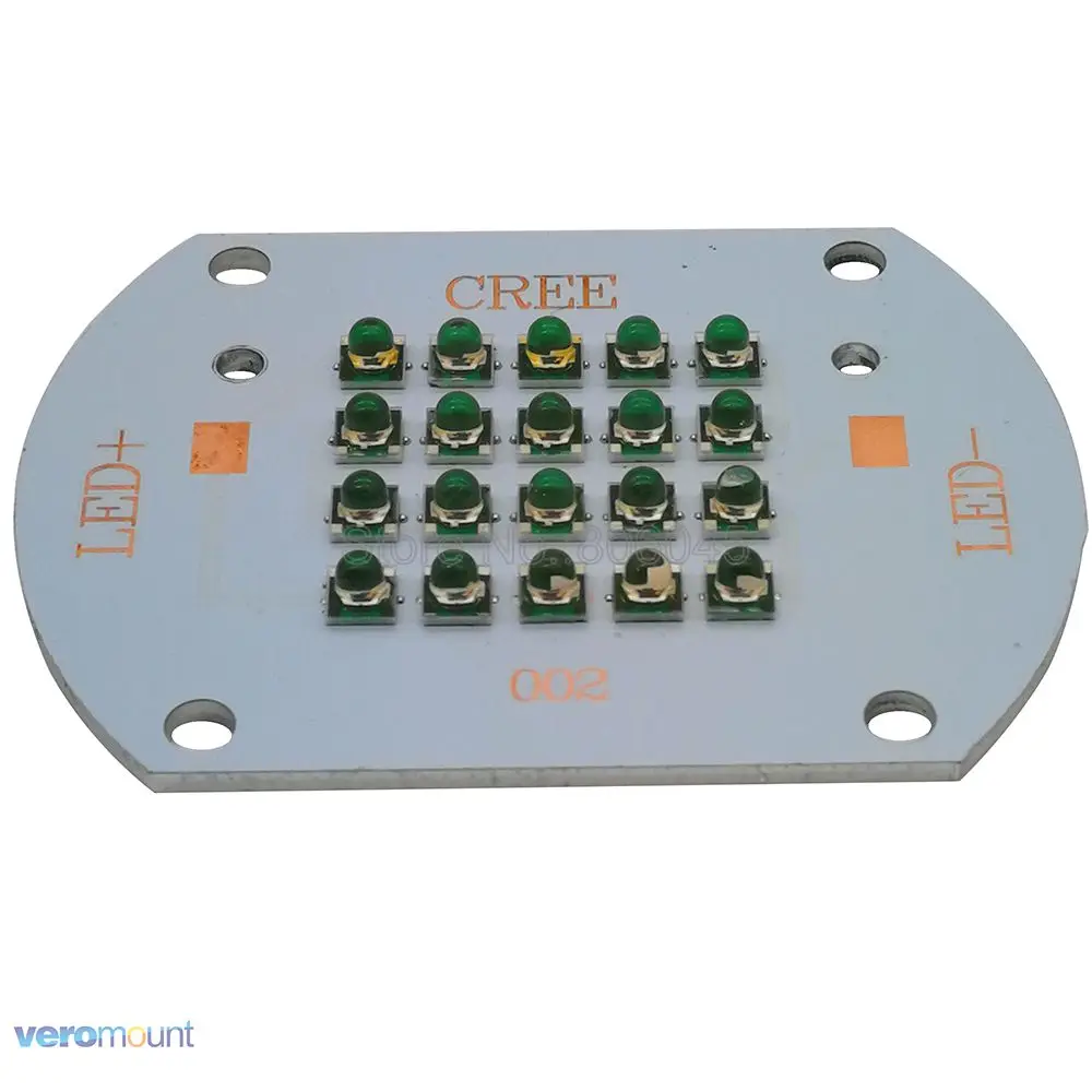 3535 20Chips 20 LEDs Infrared IR 850nm 60 Degree Intergrated High Power LED Emitter DC15-17V 700mA with Aluminum PCB