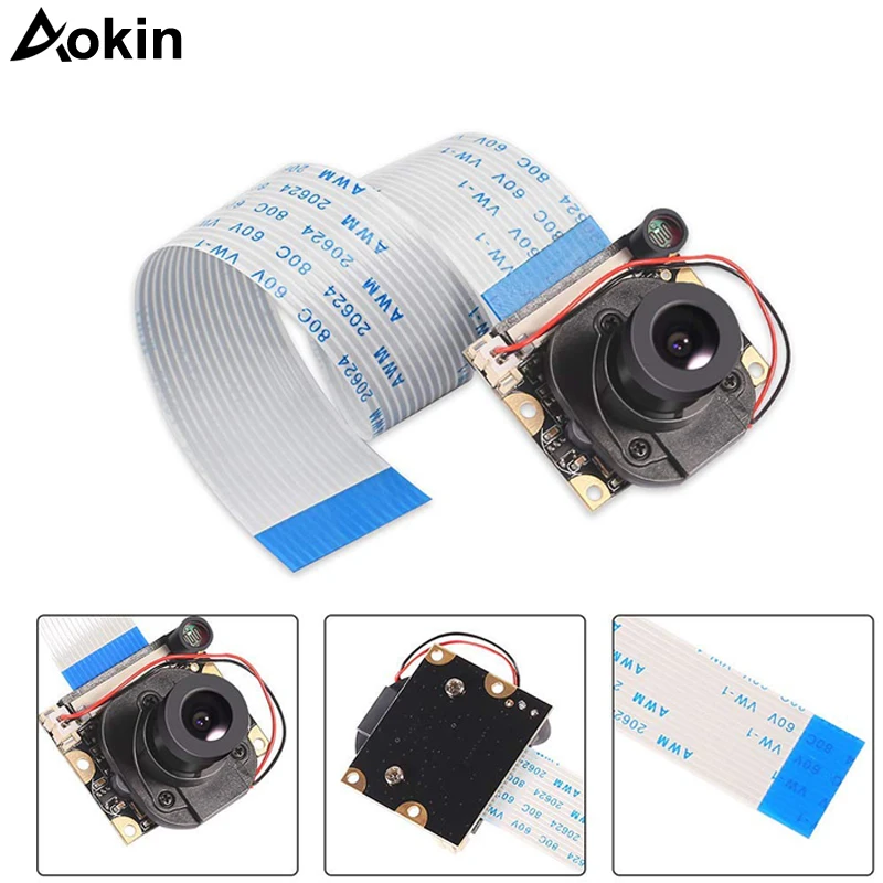 Raspberry pi 2/3 camera module 5MP 1080p with automatic ir-cut night vision webcam for raspberry pi 2/3 model B/B+ Camera Cable