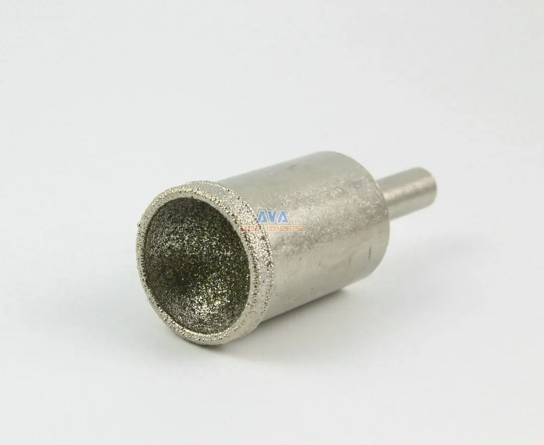 

2 Pcs 18mm Diamond Mounted Point Spherical Concave Head Grinding Bit Grit 80