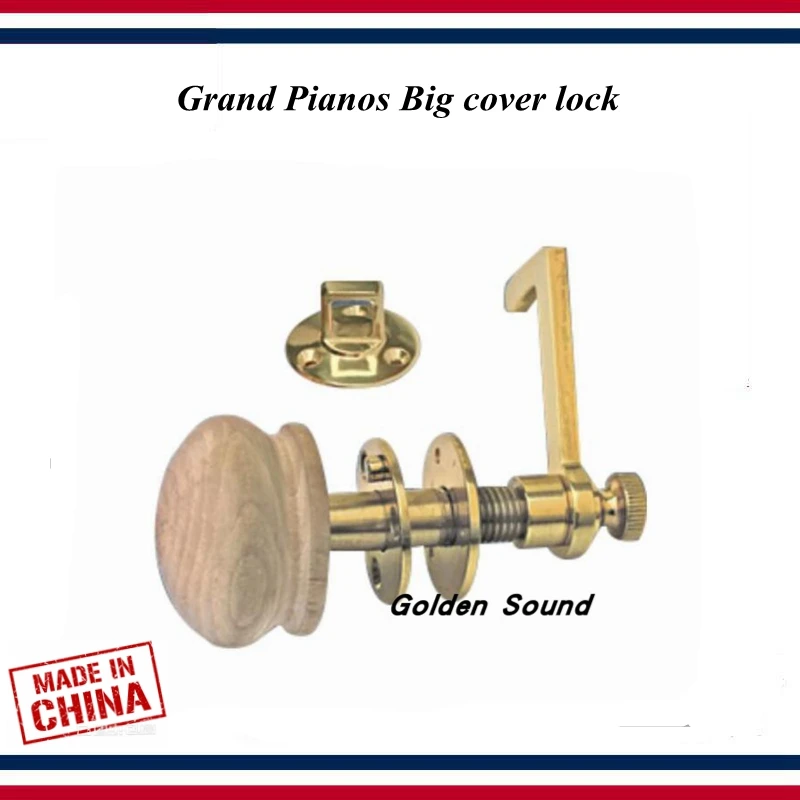 Piano tuning tools accessories high quality Grand Pianos Big cover lock W-104 top lock Piano repair tool parts