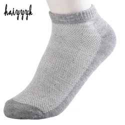 20Pcs=10Pairs Solid Mesh Men's Socks Invisible Ankle Socks Men Summer Breathable Thin Boat Socks Size EUR 38-43 cheap price