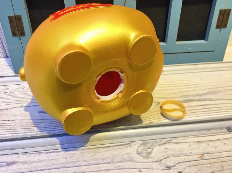 Large Golden Piggy Bank for Children and Adult, Creative Cartoon Piggy Bank, Anti-Falling Money Box, Year of The Pig, Gifts