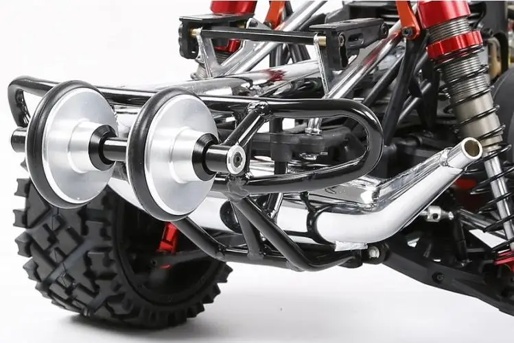 統合されたダブルテールプーリートレーラーセット,1/5 Hpi,km,Rovan, Baja 5B, 5T, 5SC,新品