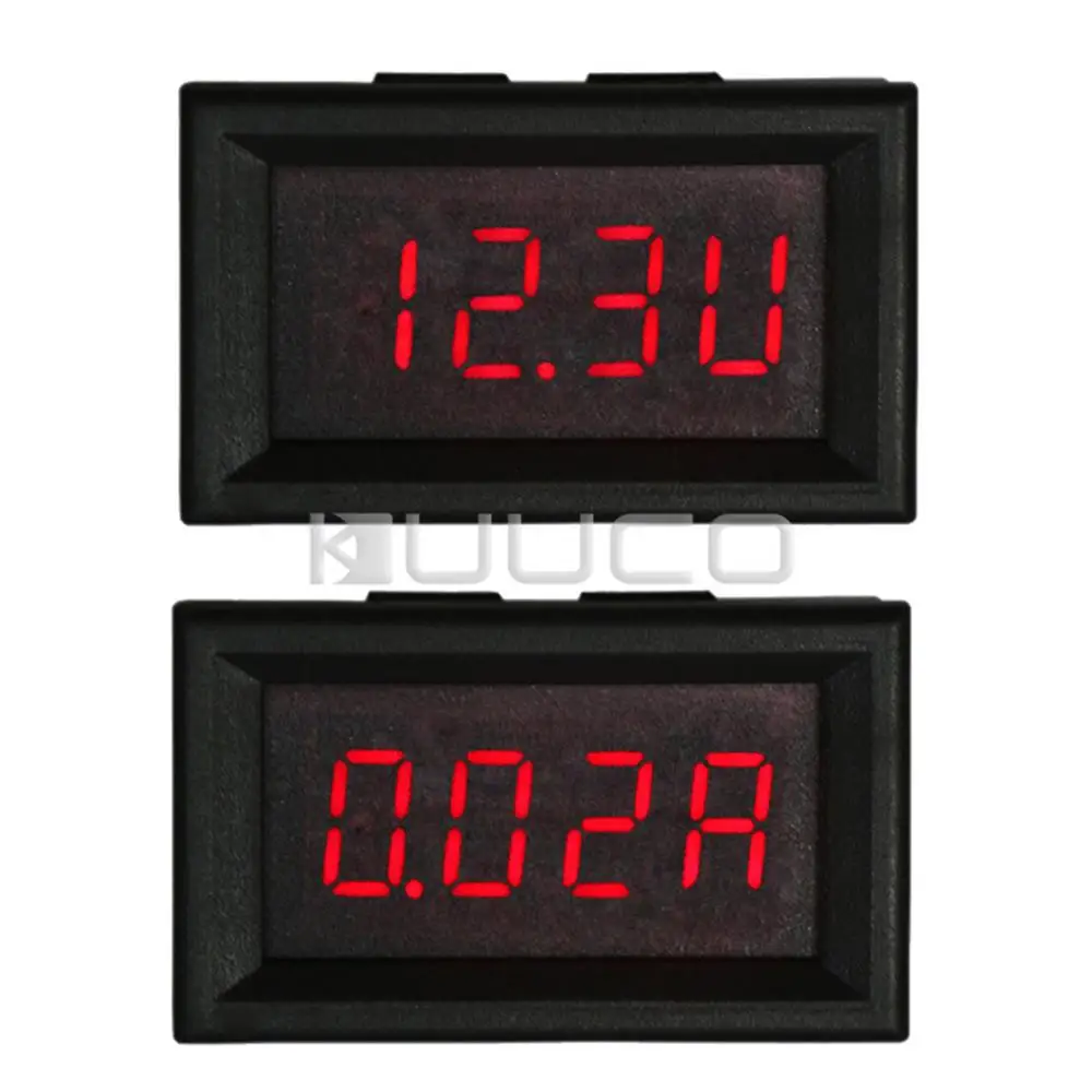 Digital Meter DC 4~30.0V/10A Voltmeter Ammeter 2in1 Digital Voltage Current Meter DC 12V 24V Panel Meter/Monitor/Tester