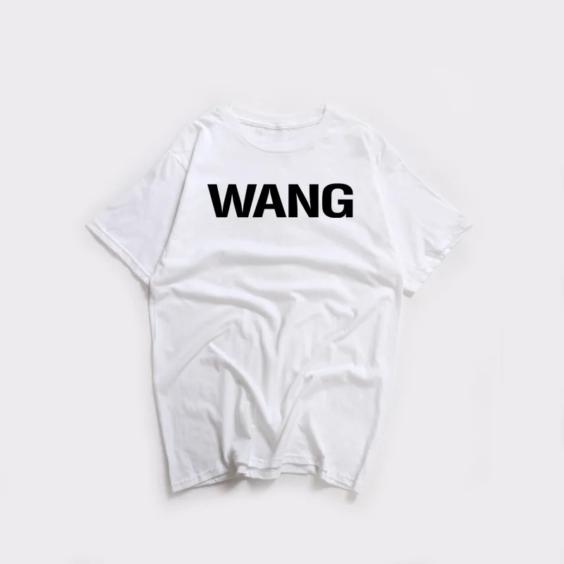 2023 Summer Style T Shirt Got7 Jackson Team Wang Letter Print O-Neck Short Sleeve T-Shirt Men Kpop Unisex Loose Cotton Tee Tops