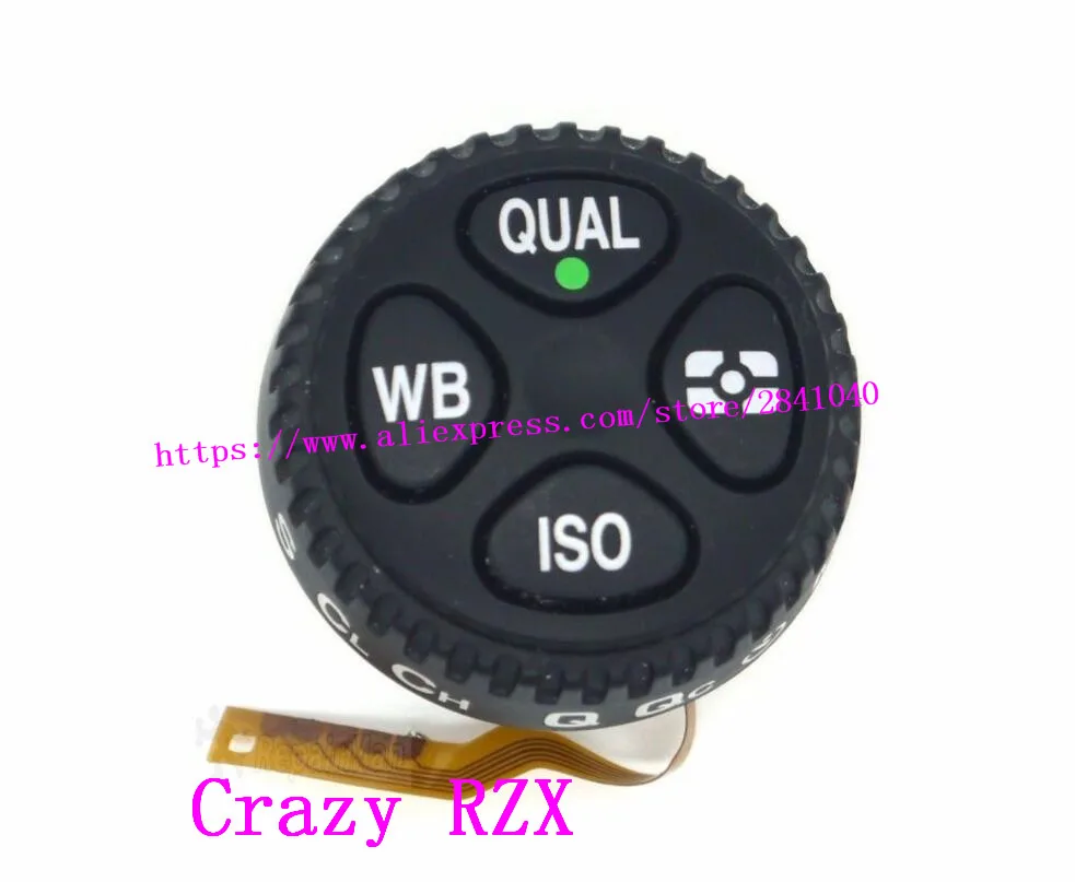 زر طراز الغطاء العلوي الأصلي لنيكون D810, زر الغطاء العلوي الأصلي لنيكون D810 الحاجز الأيسر WB ISO زر مفتاح الكاميرا استبدال وحدة إصلاح جزء