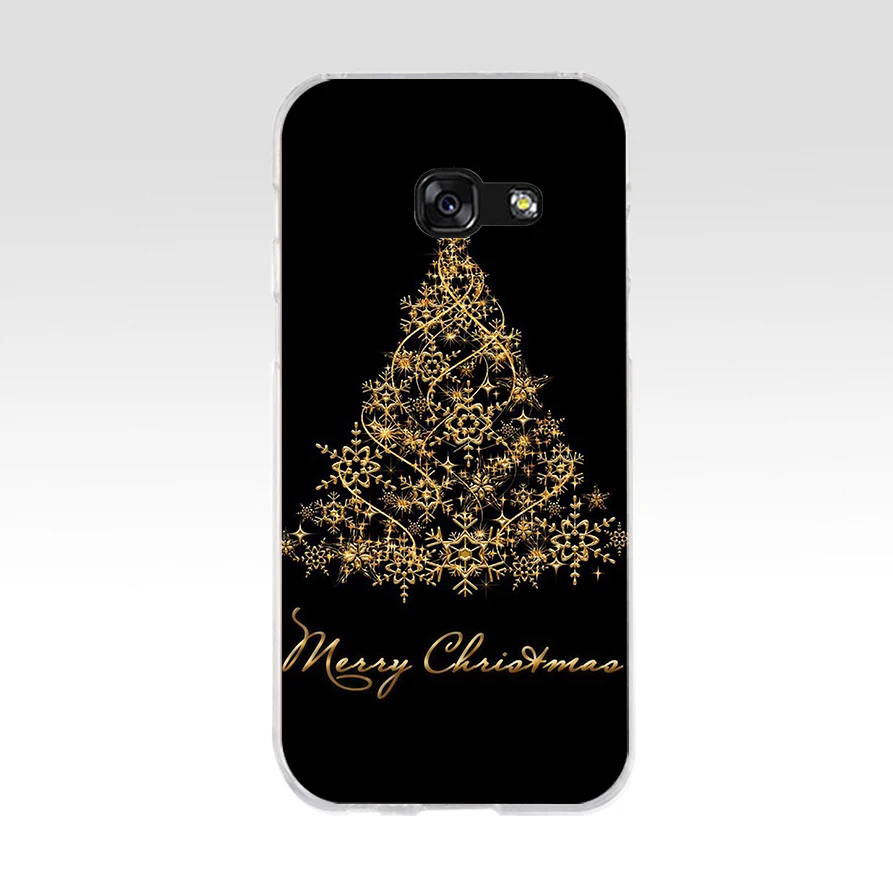 96SD Colorful Merry Christmas Santa Soft Silicone Tpu Cover phone Case for Samsung a3 a5 a6 plus a7 a8 a9 star lite s 6 7 8 9