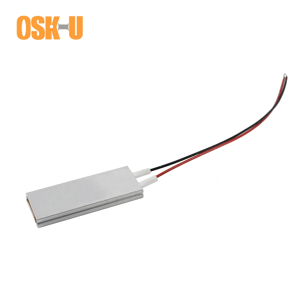 2 Stuks Ptc Verwarmingselement 24V 50X20X5 Mm 180 Graden Celsius Constante Temperatuur Ptc Heater element Wattage 12-35W Voor Incubator