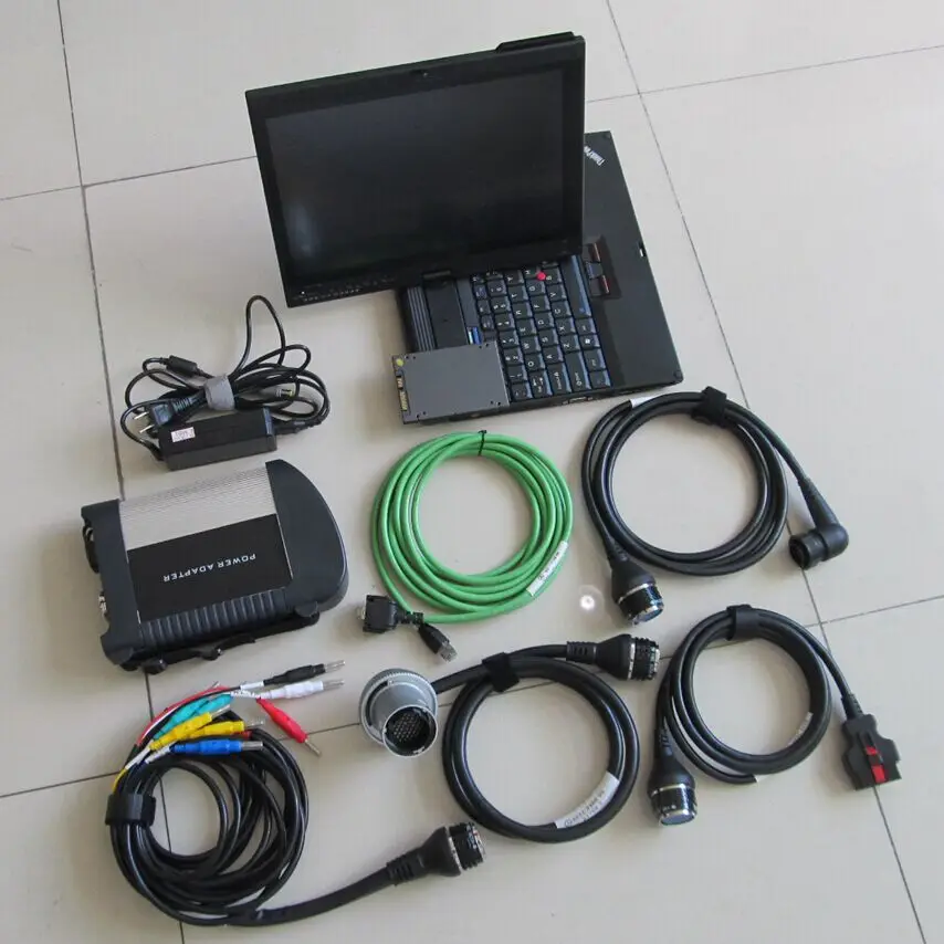 

Newest Mb Star c4 Sd Connect Diagnostic Tool Software V2023.12 Ssd x220t Laptop I5 4G Touch Screen READY TO USE