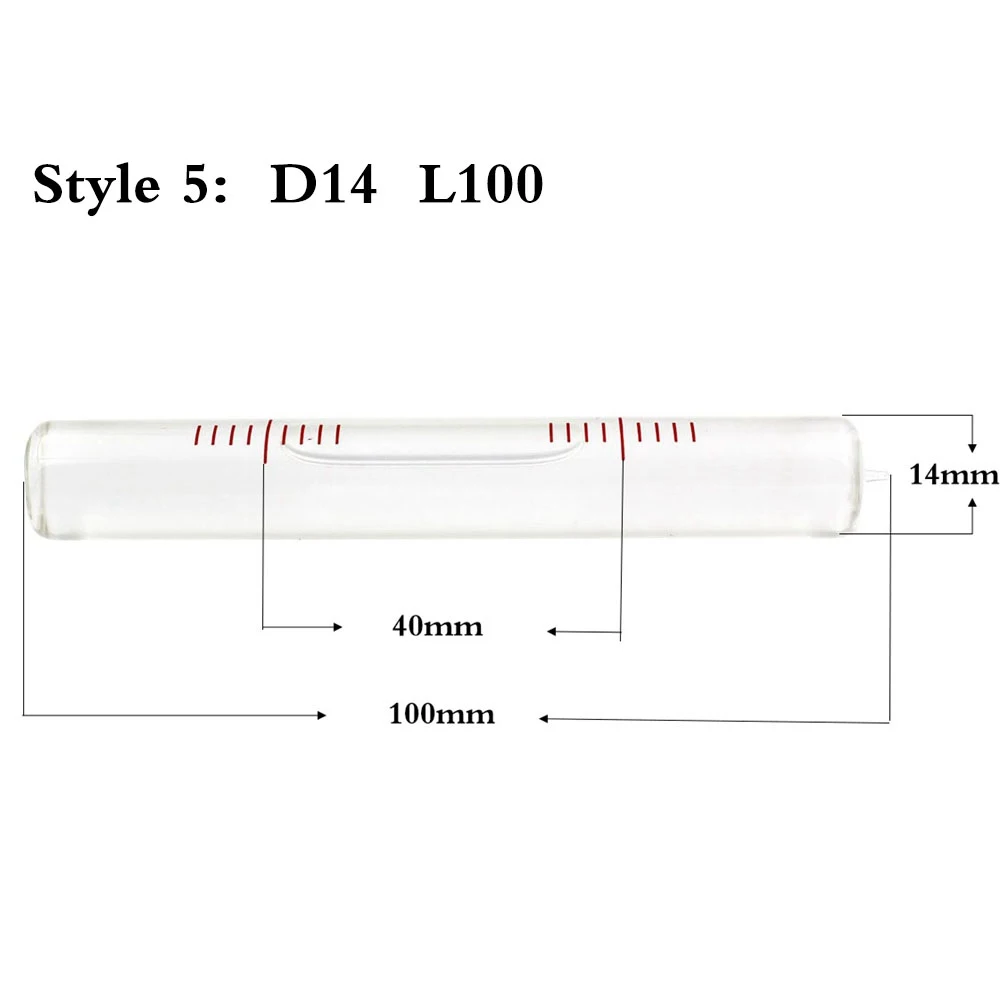 HACCURY High Precision Spirit Level Bubble Strip Spirit Level Accuracy 0.02mm/m(4\