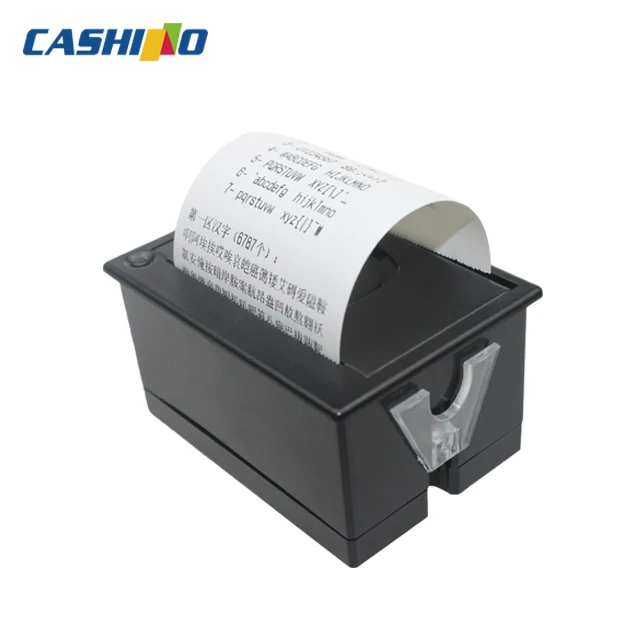 Cashino 58mm rs232 serial usb mini thermal panel mount receipt printer CSN-A4L