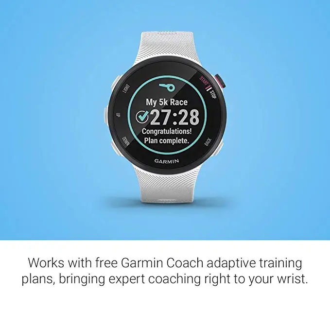 Gps Originele Voorloper 45S Eenvoudig Te Gebruiken Gps Hardloophorloge Met Coach Gratis Trainingsplan Ondersteuning Vrouwen Smart Watch Mannen