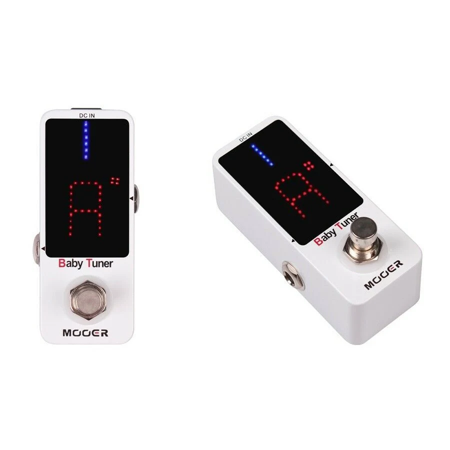 MOOER BABY TUNER Effect Guitar Pedal / Baby Tuner Very small and compact design