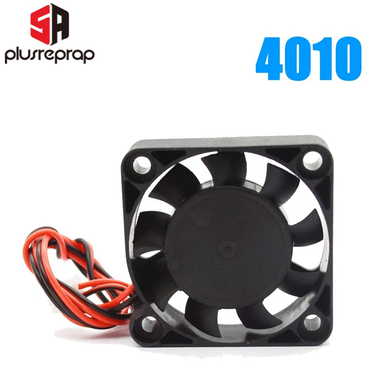 

1PC 4010 Cooling Fan 40mm x 40mm x 10mm DC 24V 2 Wire Cooling Fan For 3D Printer J-head Hotend Wholesale