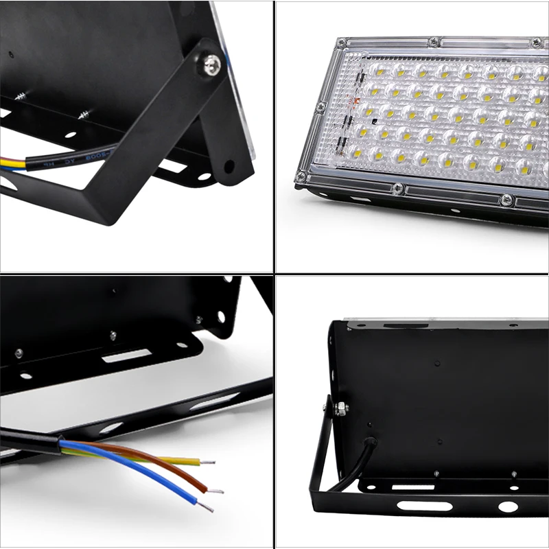 Imagem -04 - Impermeável Led Flood Light Iluminação ao ar Livre do Jardim Reflector Cast Light Floodlight Ip65 50w 100w 150w ac 220v 240v