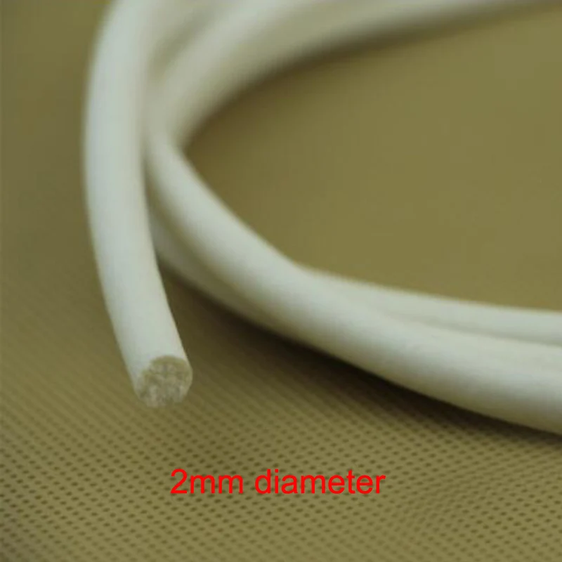 

2mm diameter silicone rubber foam sealing strip rubber foam cord