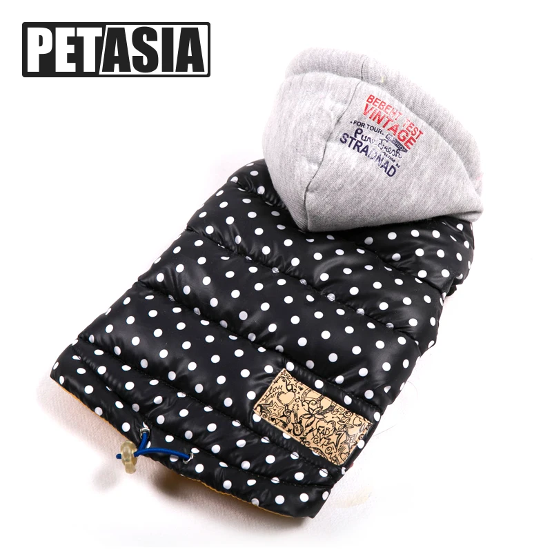 Dog Clothes Winter Pet Jacket Dogs Pets Clothing Fashion Coat Warm Waterproof Cloth Outfits For Chihuahua Bulldog Small Puppy