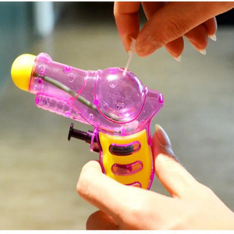 Mini spray de água pequena pistola de água cor sólida transparente pistola de água praia verão crianças jogar água brinquedo interativo presente