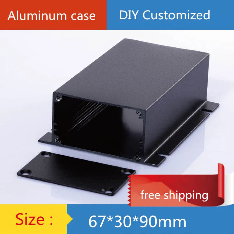 

CASE 67*30*90mm Mini aluminum amplifier chassis/Shielding box/Power Converters/Instrumentation case/AMP Enclosure/case/DIY box