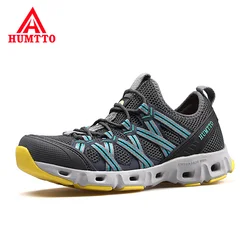 Summer Breathable Waterproof Men's Shoes Outdoor Professional Non-slip Designers Sneakers Light Lace-up Man Mesh Casual Shoes