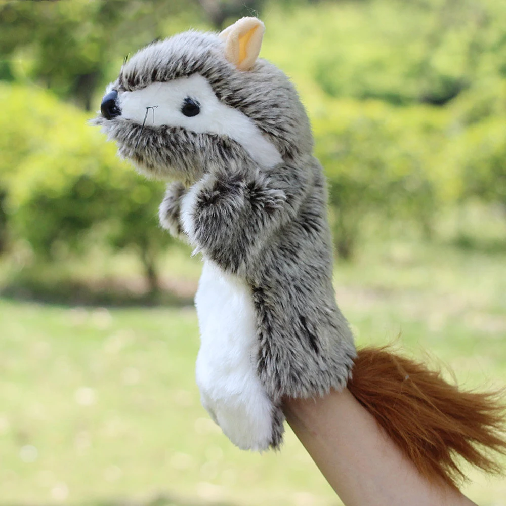 Squirrels And Voles Children Hand Puppet Stuffed Plush Toy