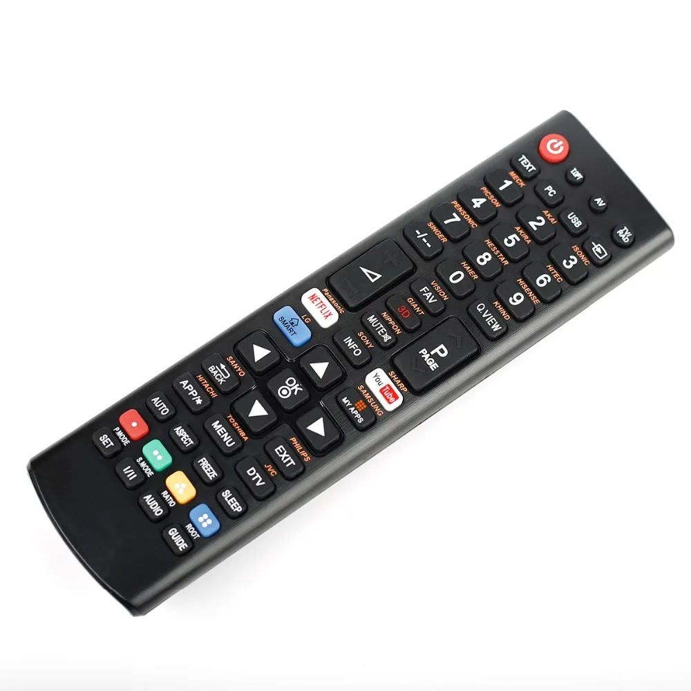 Universal TV Remote Controller Use for HAIER GIANT SONY SAMSUNG PHILIPS JVC ISONIC HITEC HISENSE KHIND NIPPON SHARP DAEWOOD AKAI