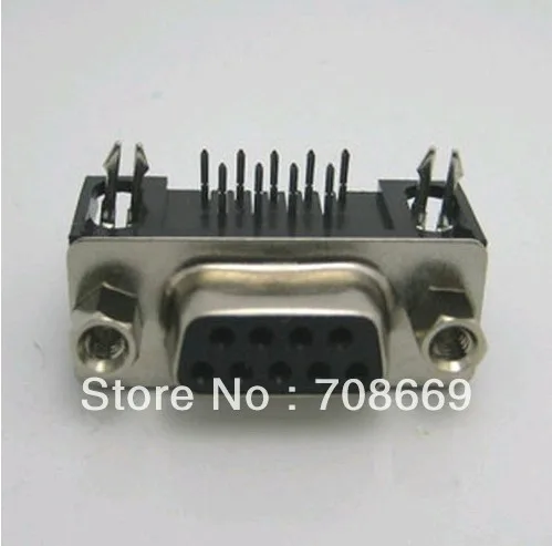 48PCS Serial Port Connector RS232 DR9 9Pin Adapter Female