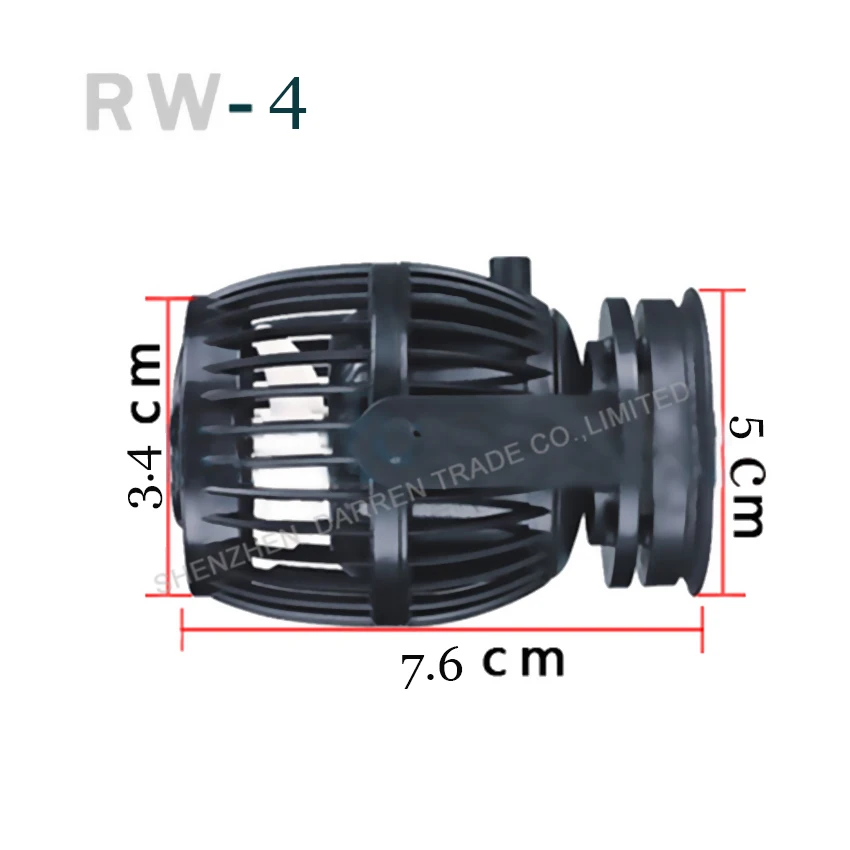 1PC 100~240V 10 W 4000L/H RW-4 Marine Aquarium Wave Make for Wireless Master/Slave Pump Control Hot Selling