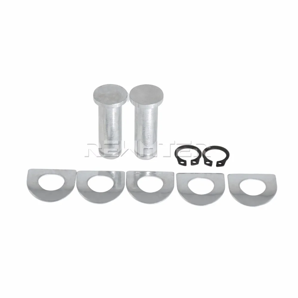 

9PCS Motorcycle Foot Pegs Mount Kit Pins For Harley Touring Dyna Sportster XL 883 1200 Softail V Rod Night Rod FLHX Road King