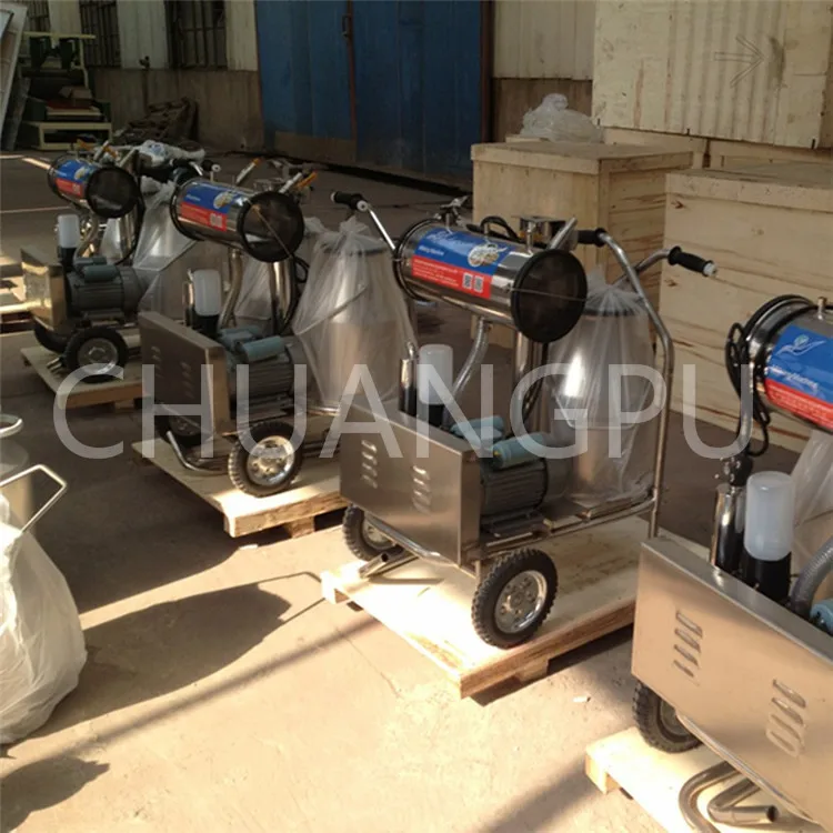 Vacuum Pump Buffalo Milking Extruding Machine with Twin Barrels