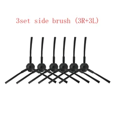 Side Brush (3 right+3 left) for ilife A4 A6 A4S V3S V3L V3S Pro V5 V50 V5S V5S Pro X5 T4 X430 X432 X620 X623 Cleaning brush part