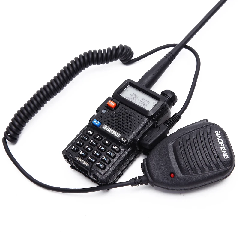 Baofeng radio Speaker PTT Microphone for Two Way Radio Walkie Talkie UV-5R UV-5RA UV-5RE BF-UV82 BF-888S GT-3 Microphone Speaker