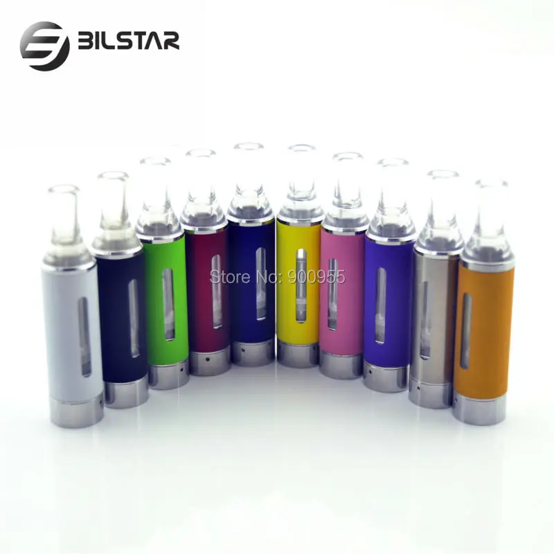 Bilstar-atomizador transparente para cigarrillo electrónico, atomizador de metal reemplazable para batería Evod, misma bobina que T3S, H2, MT3, 5