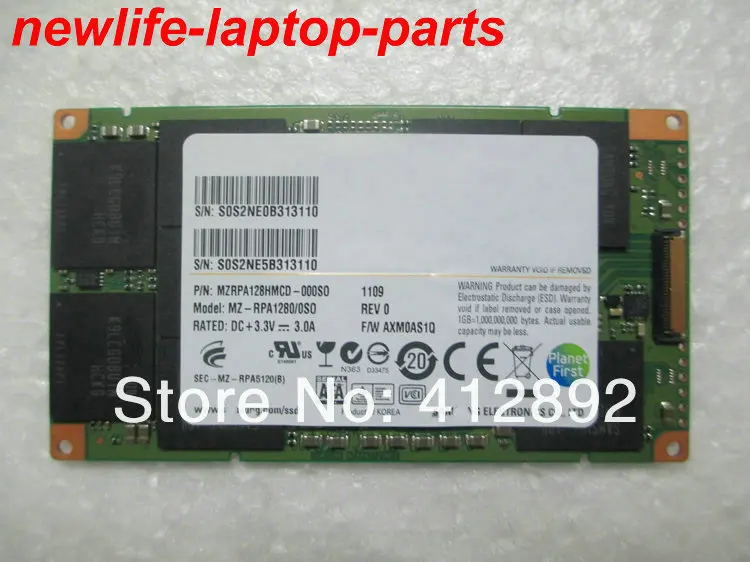 

original MZRPA128HMCD MZ-RPA1280/0SO MZRPA128HMCD-000S0 laptop 1.8" 128GB LIF SSD 128GB 100% work promise quality