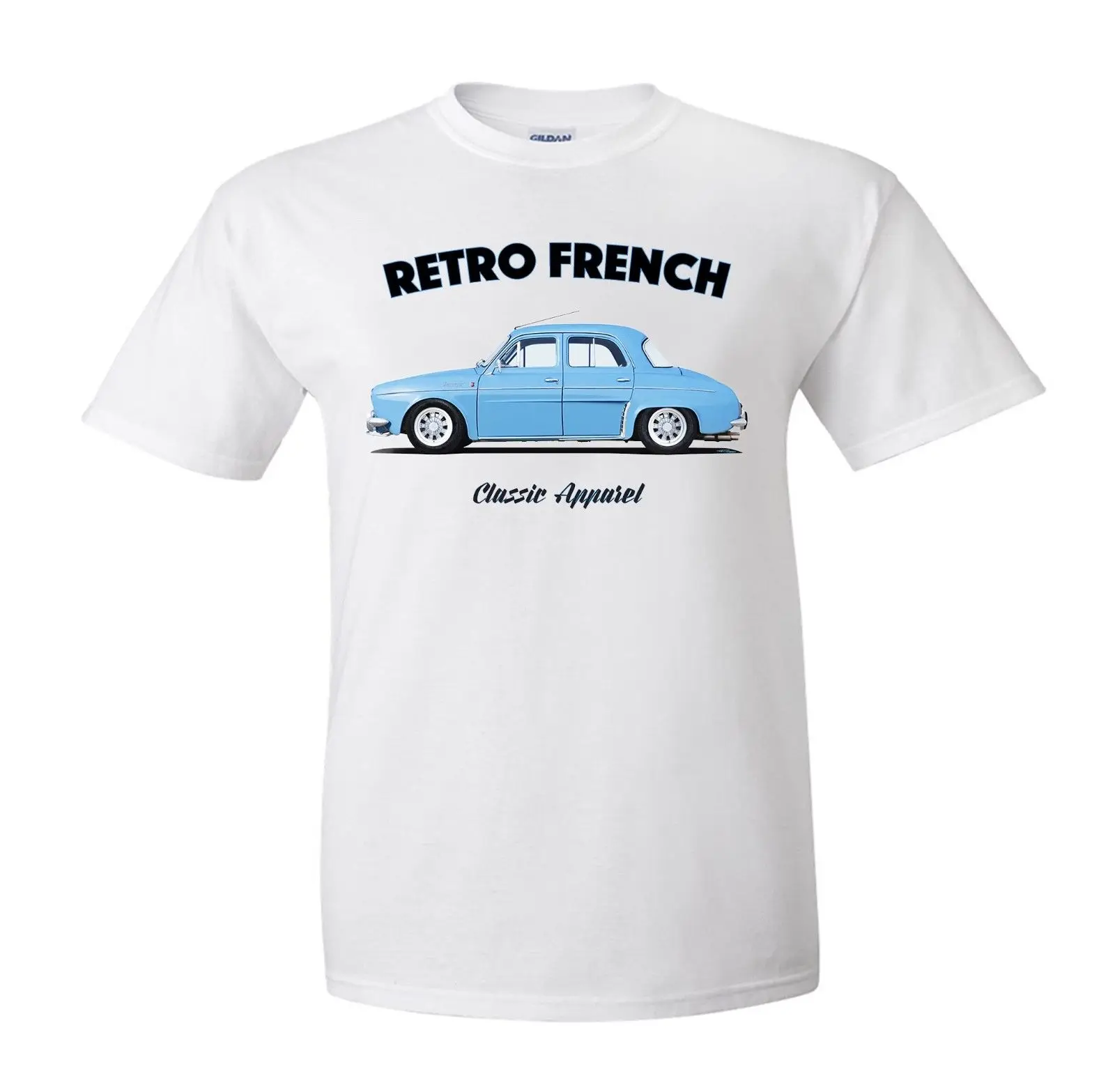 Fashion T Shirt Men Summer Casual French Classic Car Fans Gordini T-Shirt. Retro French. Classic Car. Modified. Fashion Tees