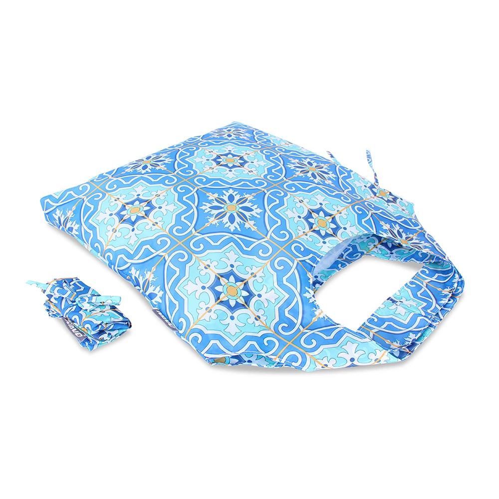 NAVO-حقيبة تسوق قابلة لإعادة الاستخدام ، حقيبة تسوق من قماش النايلون البيئي ، قابلة للطي ، حقيبة بقالة ، تصميم عصري #4