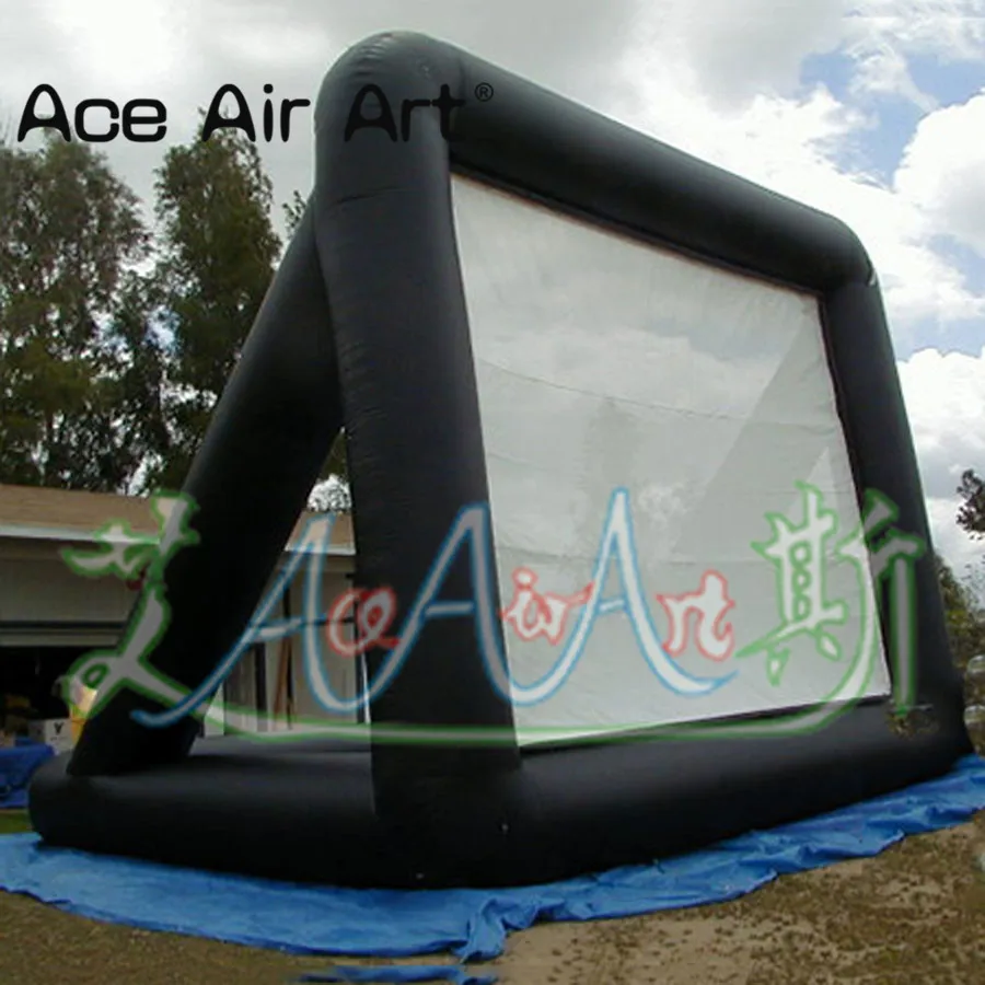 Oxford 6x4m 16:9 Inflatable Movie/Film Screen Inflatable Rear Projection Movie Screen for Sale