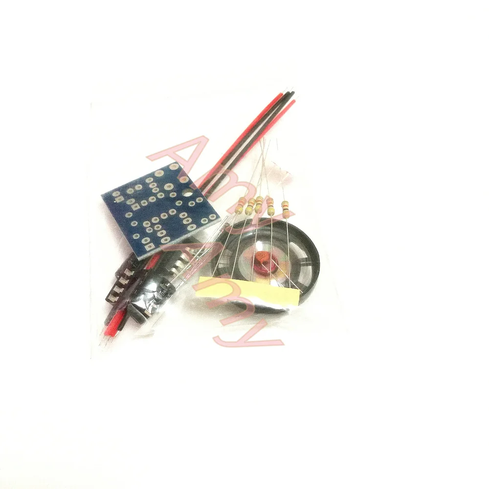 10 teile/los DIY NE555 suite NE555 teile Ding Dong türklingel türklingel kits Digitale Türklingel, Der Kit