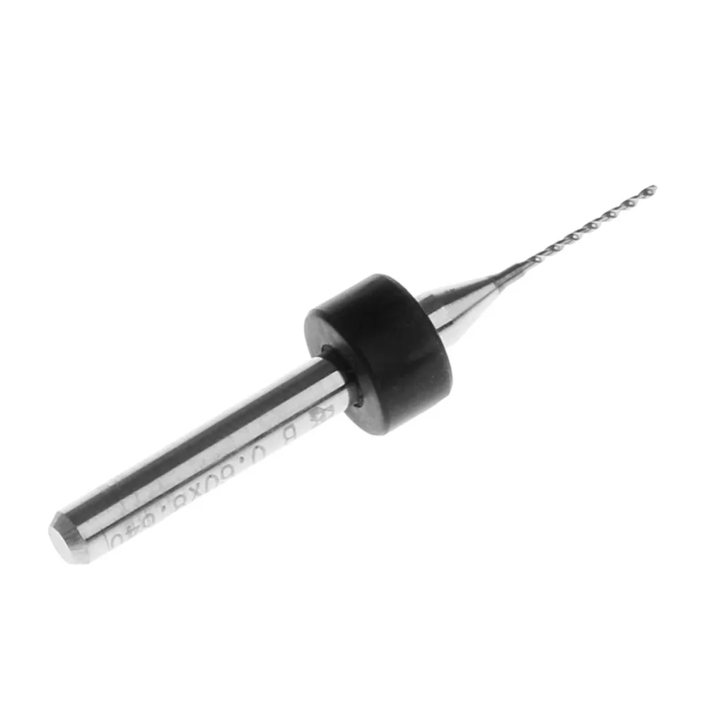 Para brocas de carburo de tungsteno, 10 piezas, 0,6mm, Punta 1/8, vástago, espiral, Micro PCB, promoción