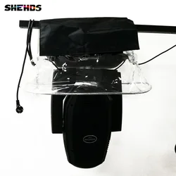 Shehds Bühnen licht transparente Regenschutz 1680d Oxford Stoff Outdoor-Show für bewegliches Scheinwerfer licht pro Licht