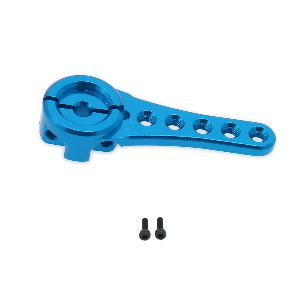 1 ADET 46mm 25 T Diş Direksiyon Yarım Servo Kol (Futaba Savox 2x Çekirdek Hl Hsp Hd Güç Gitmek teknoloji) 1/8 1/10 Rc Hobi Model Araba N10242