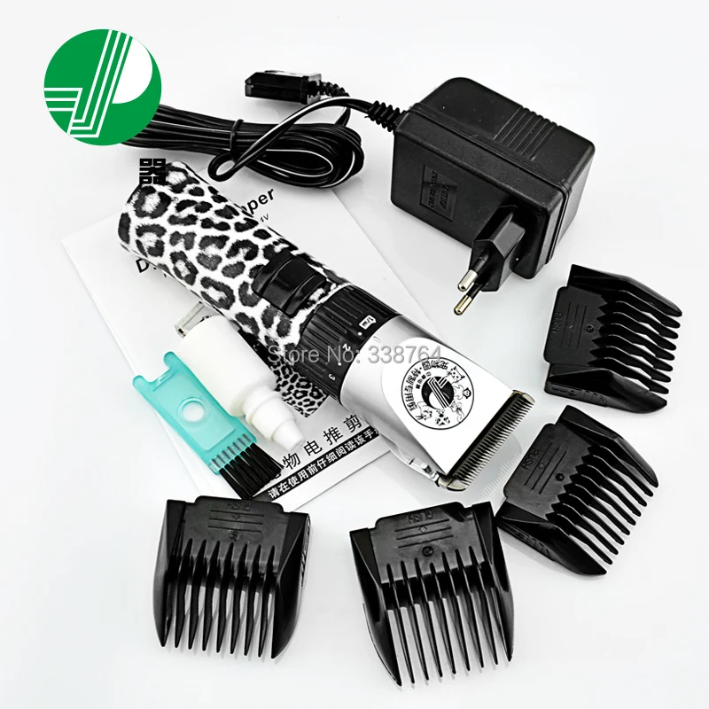 

Professional Pet Hair Trimmer Dog Cats Rabbits Shaver 12W Power Grooming Electric Hair Clipper Zebra Lines Cutting Machine