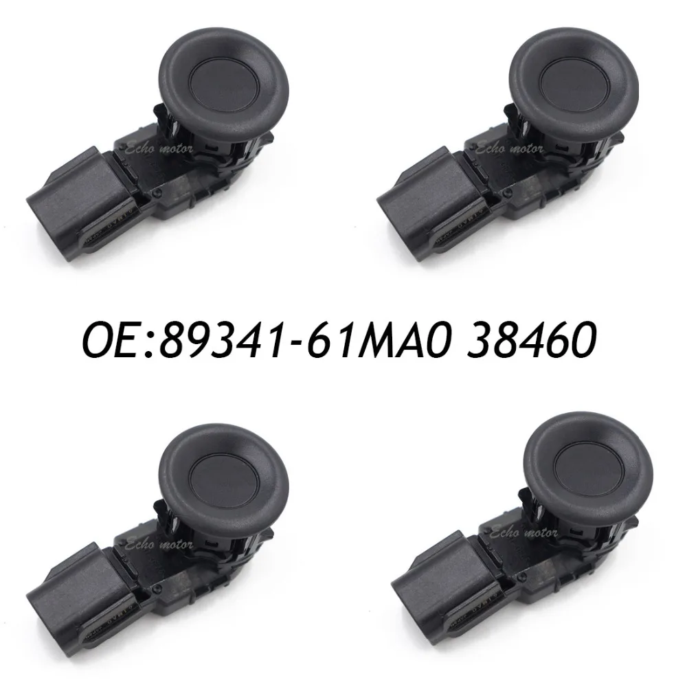 New 4PCS 89341-61MA0-38460 PDC Parking Sensor Bumper Reverse Assist  For Toyota