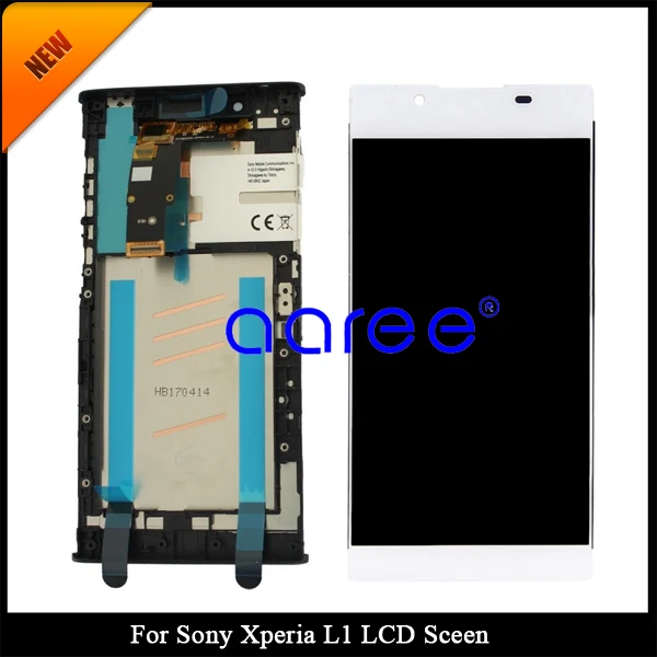 5.5\' 100% tested Gurantee For Sony Xperia L1 LCD Display For Sony Xperia L1 G3312 Screen Touch Digitizer Assembly