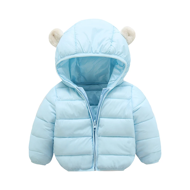 

children jacket Outerwear Boy and Girl autumn Warm Down Hooded Coat teenage parka kids winter jacket
